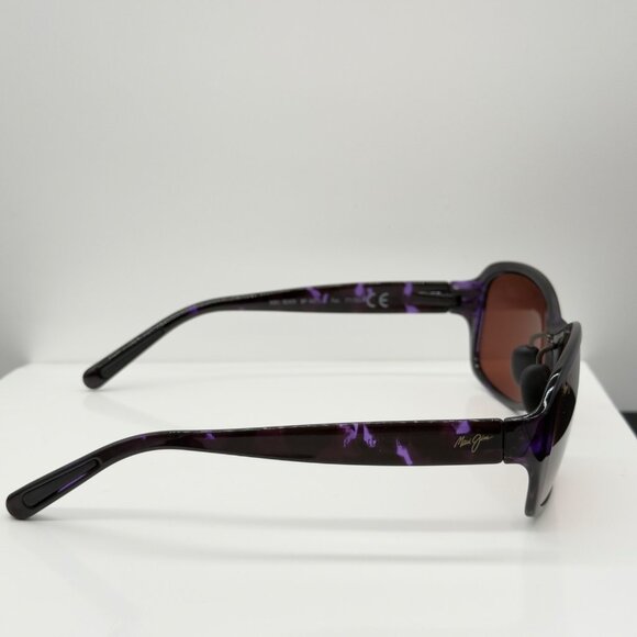 Maui Jim Koki Beach Purple Tortoise Polarized Rose Lenses Sunglasses R433-28T - Picture 6 of 9